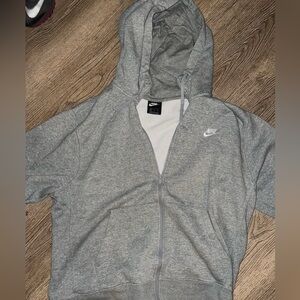Nike Full-Zip Hoodie - Gray (XL) - New Without Tags